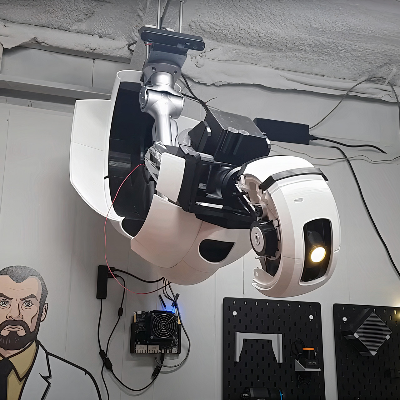 Dave's Armoury Real Portal GLaDOS Robot AI