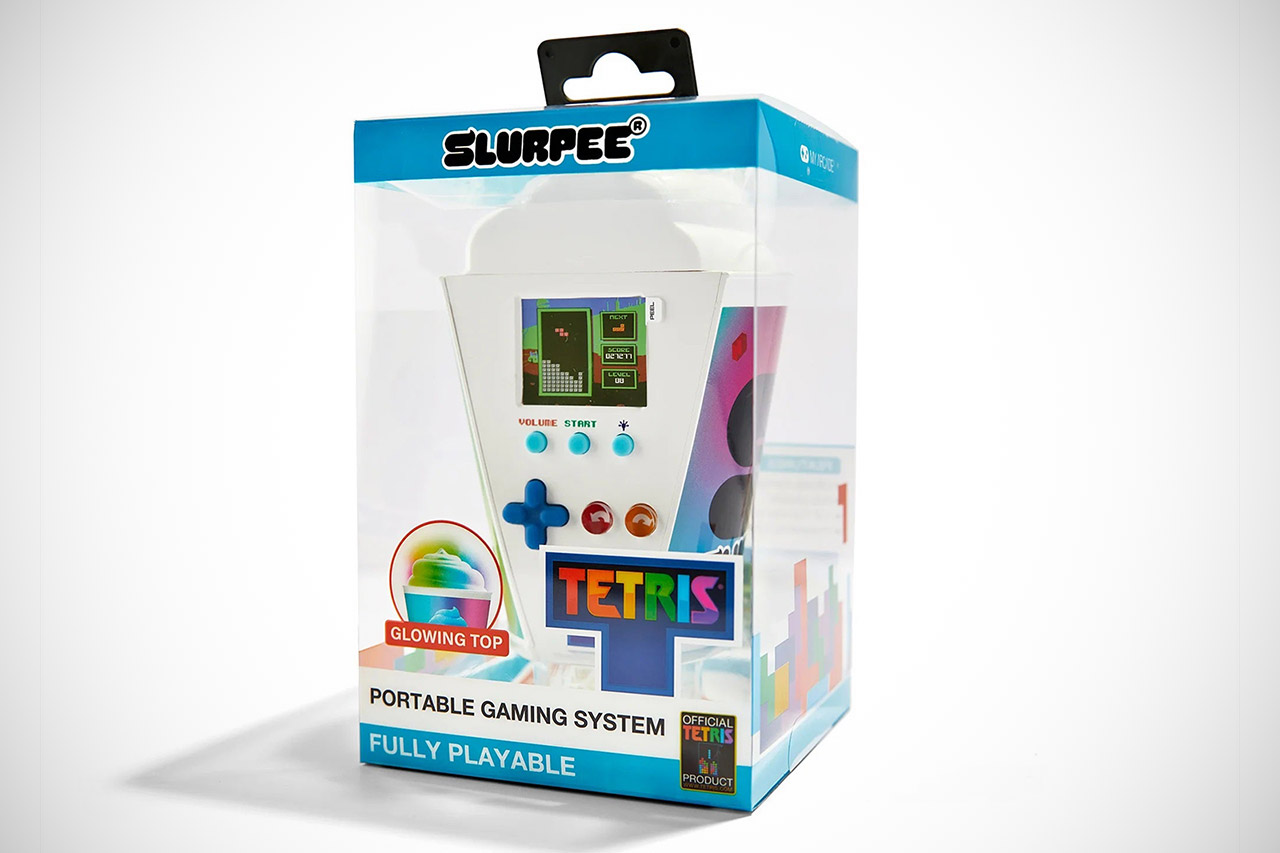 7-11 Tetris Slurpee Handheld gaming Device