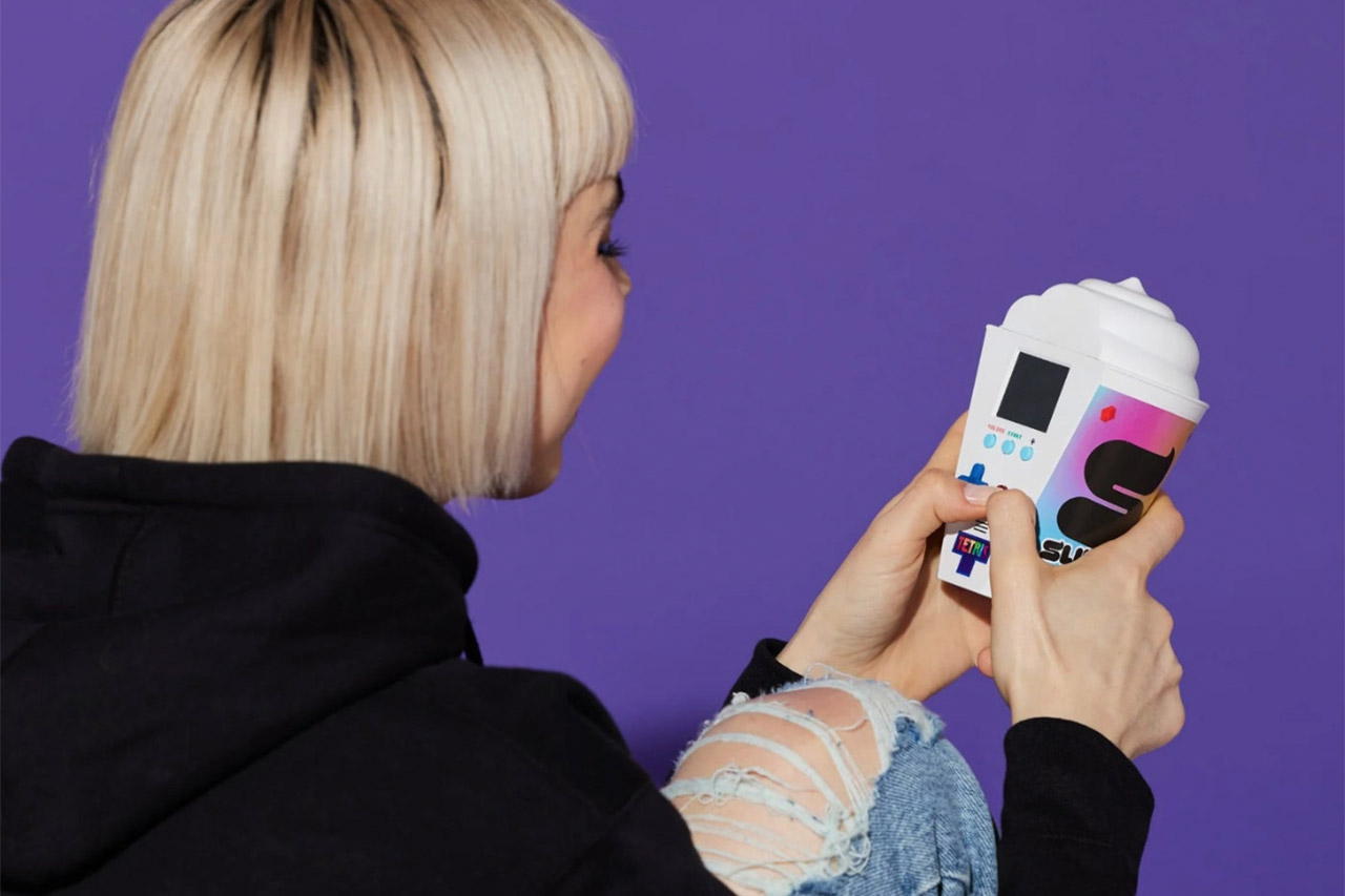 7-11 Tetris Slurpee Handheld gaming Device