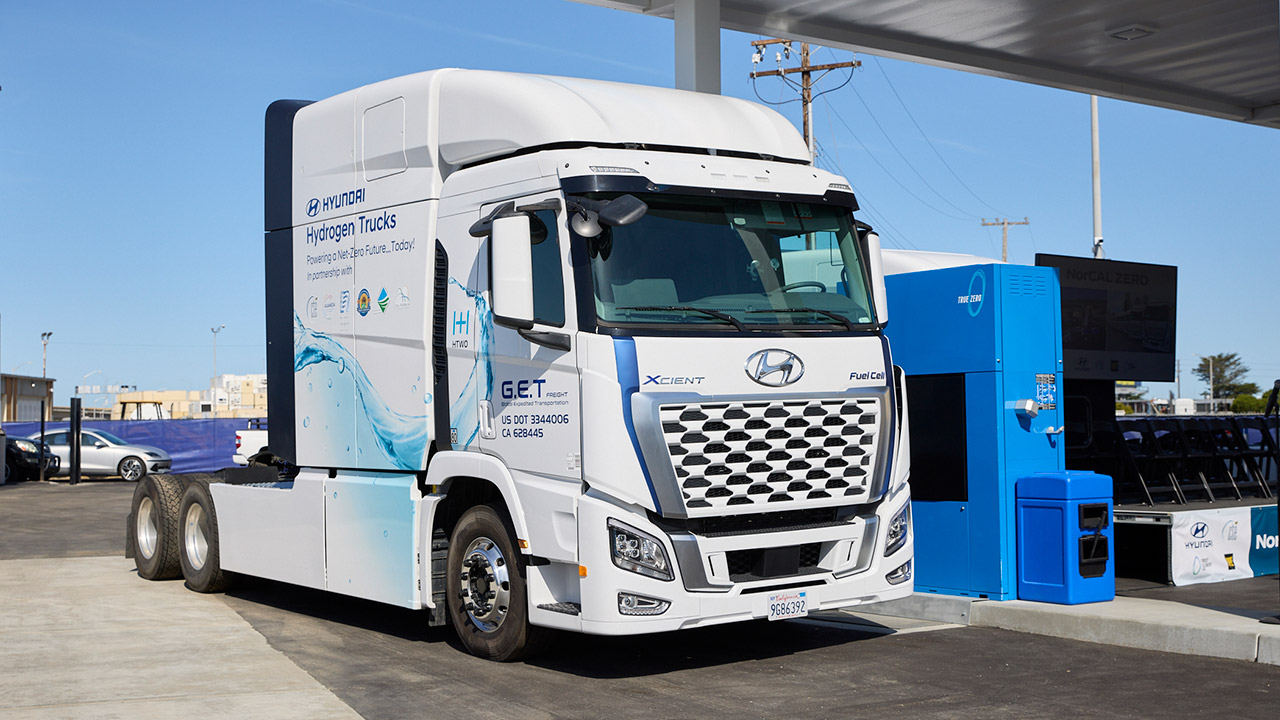 Hyundai XCIENT Fuel Cell Hydrogen Trucks San Francisco NorCAL ZERO