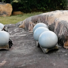 Snail-Like Robotic Swarm