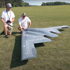 World's Largest Remote-Controlled Stealth Bomber