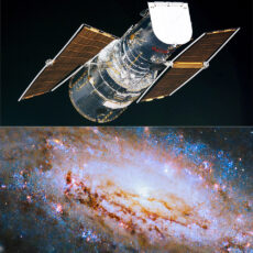 Hubble Seyfert Galaxy NGC 4951 Black Hole