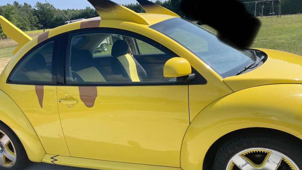 Nintendo Volkswagen Pikabug Beetle Pikachu For Sale