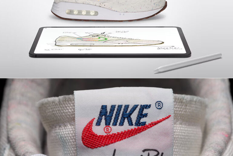 Tim Cook 1 of 1 Nike Air Max 86 Sneakers Made on iPad