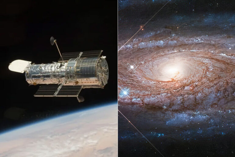 Hubble Rubin's Galaxy Mother's Day