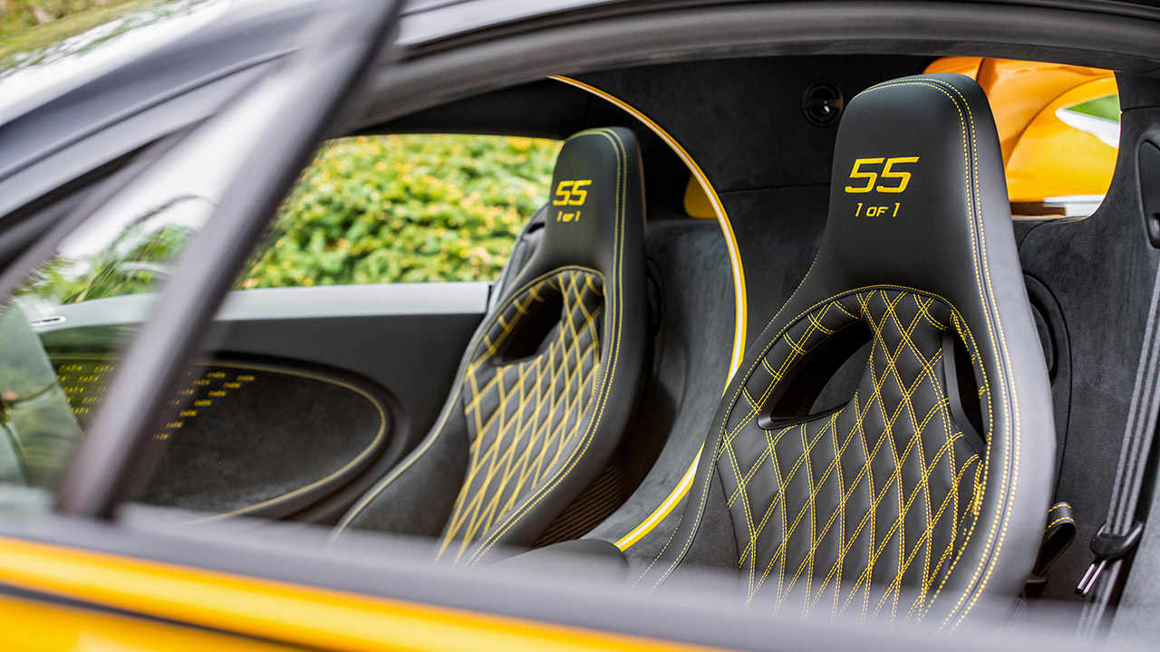 Bugatti Chiron Type 55 Super Sport Interior