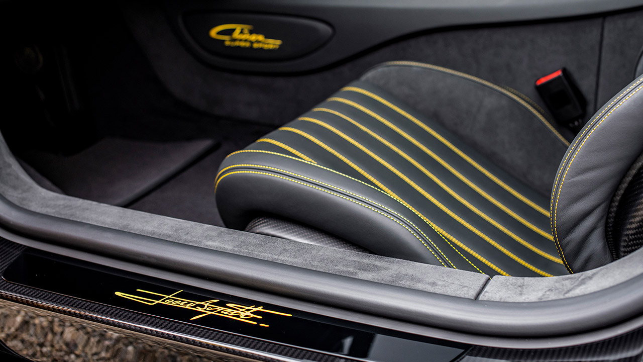Bugatti Chiron Type 55 Super Sport Interior