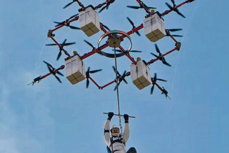 Electric Cargo Drone Alibaba