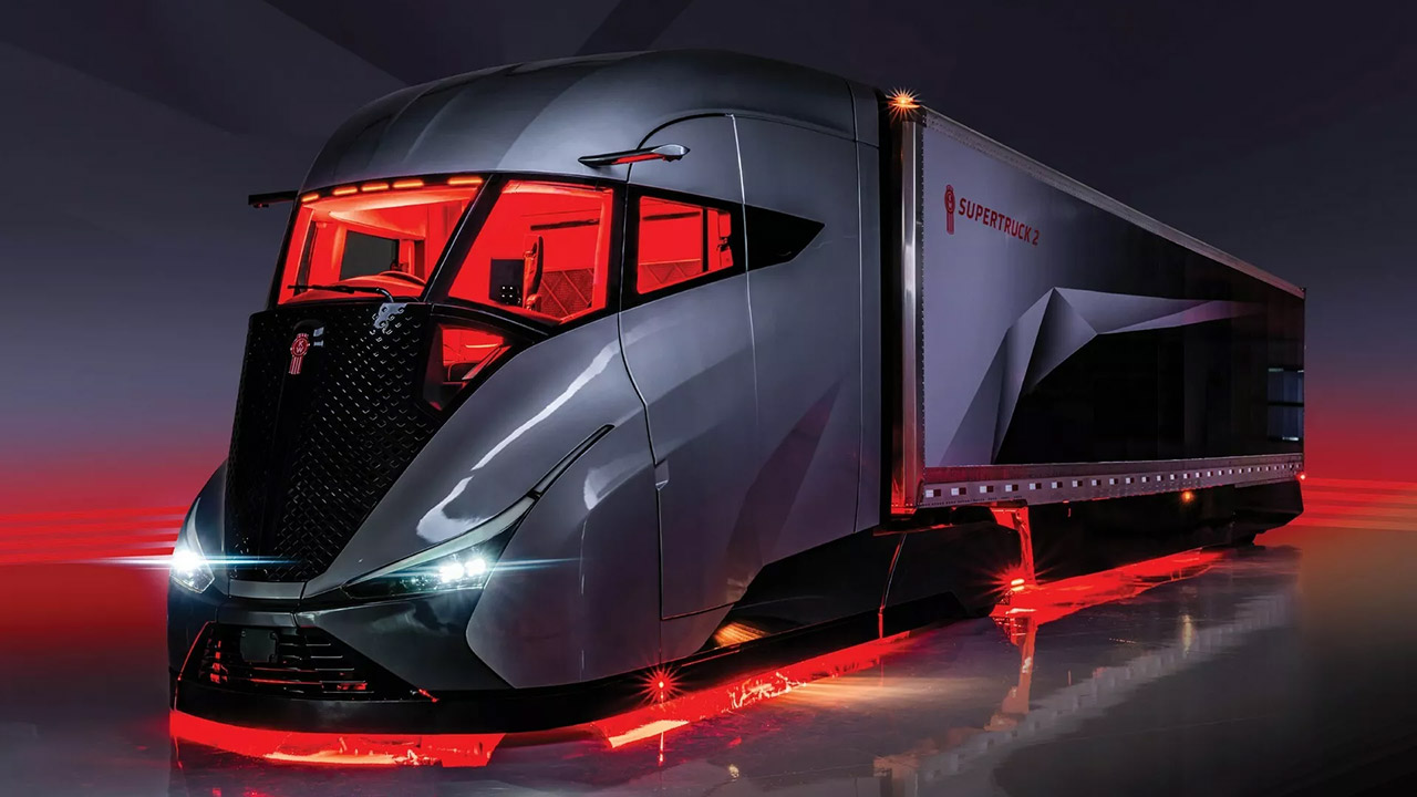 Kenworth SuperTruck2 Semi Truck Hybrid