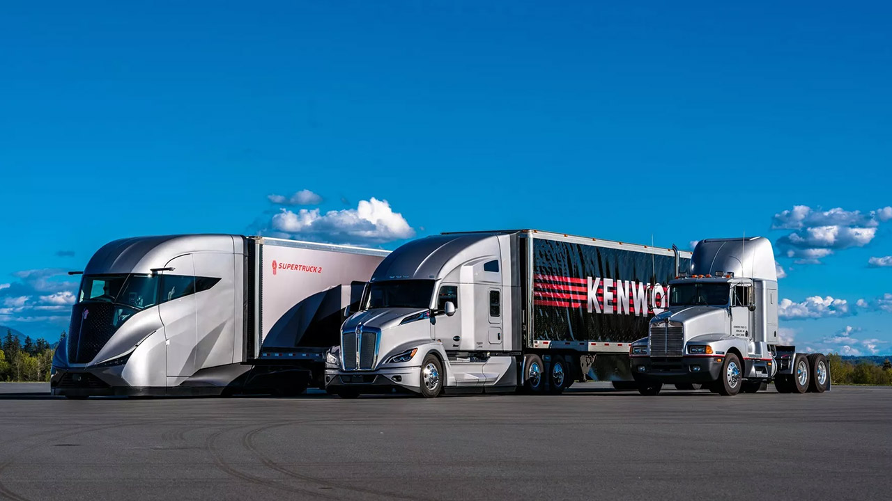 Kenworth SuperTruck2 Semi Truck Hybrid