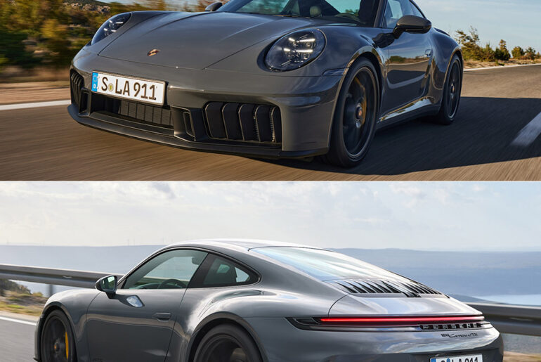 Porsche 911 GTS T-Hybrid Reveal