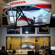 Honda Performance Development Driver in the Loop DIL Simulator Racing