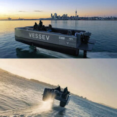 Vessev VS-9 First Premium Luxury Electric. Hydrofoil