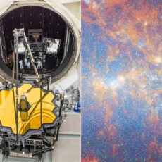 James Webb Space Telescope Starburst. Galaxy NGC 4449