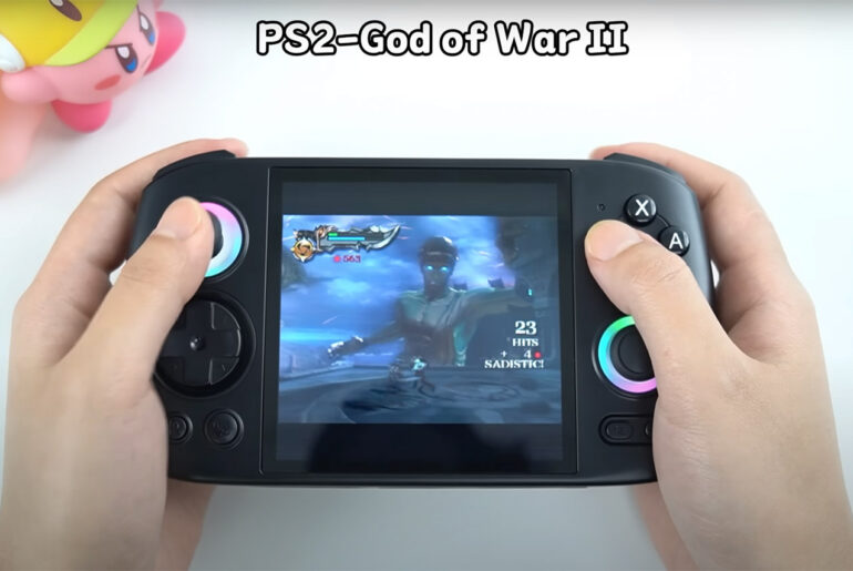 Anbernic RG Cube Nintendo 3DS PS2 Emulation