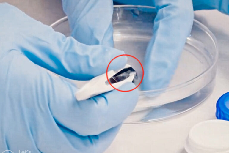 Smart Contact Lens Battery Powered Tears