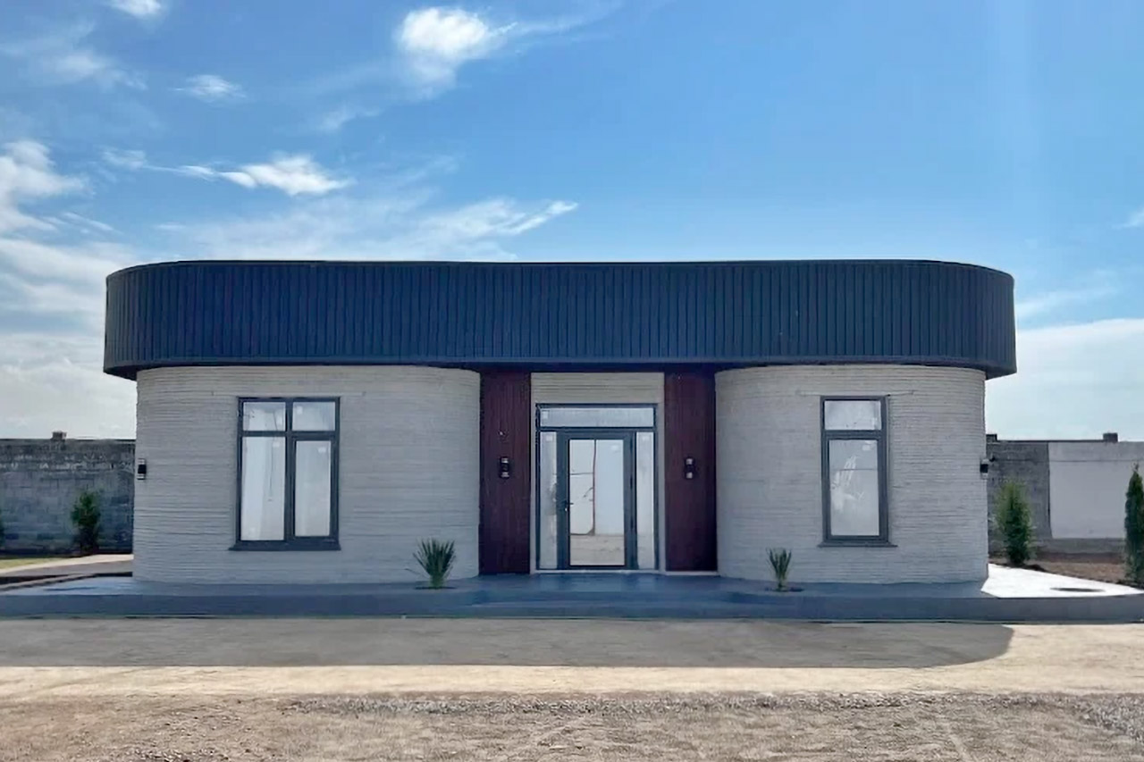 COBOD 3D-Printed House Central Asia