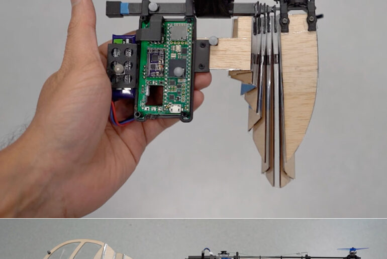 FROW Rotary Wing Drone Change Wingspan