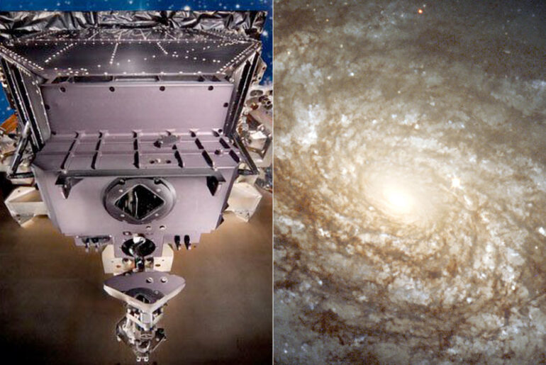Hubble Dusty Spiral Galaxy NGC 4414