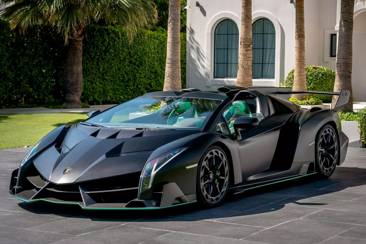 SBX Cars Most Expensive Vehicle Sold Online Veneno Roadster