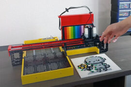 Inventor Builds Functional AI-Powered LEGO Pixel Art Robot - TechEBlog