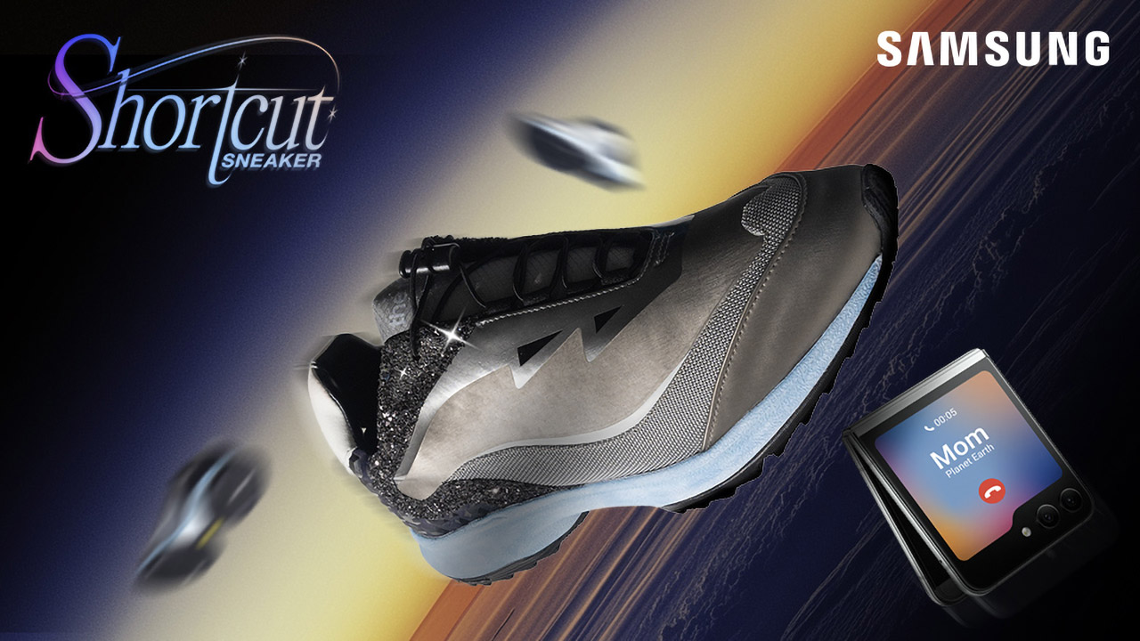 Samsung Shortcut Sneaker Smartphone Control