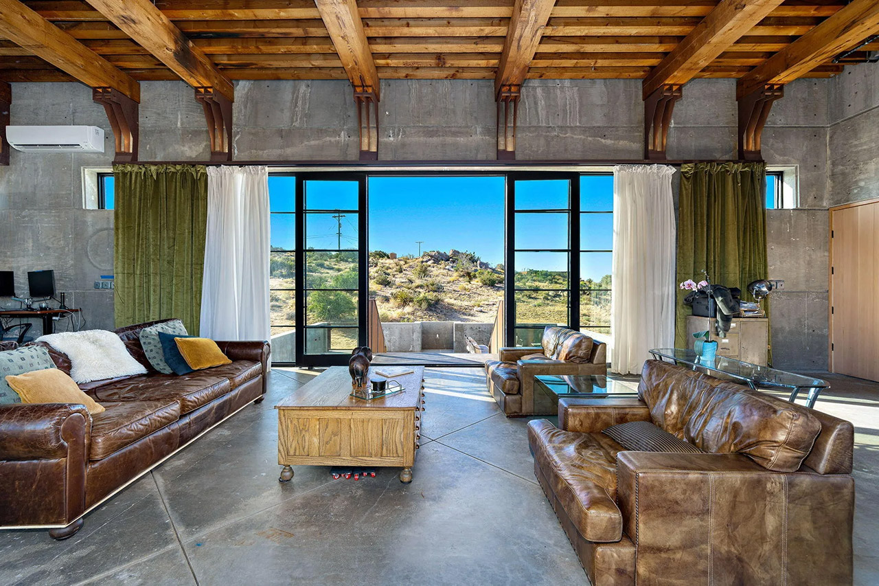 Solar Concrete Home Santa Rosa Mountains For Sale