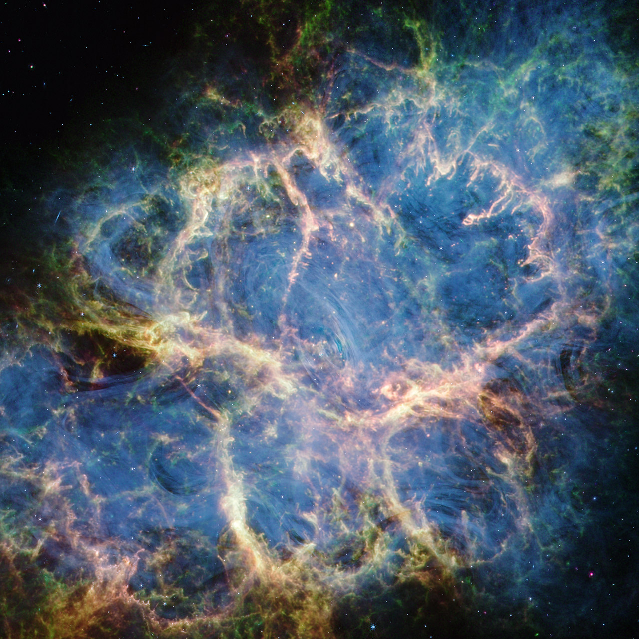 James Webb Space Telescope Captures Surreal View Of Crab Nebula TechEBlog James Webb Space Telescope Captures Surreal View Of Crab Nebula TechEBlog