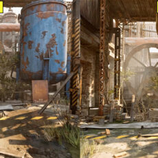 Abandoned Warehouse Tech Demo Unreal Engine 4 vs 5
