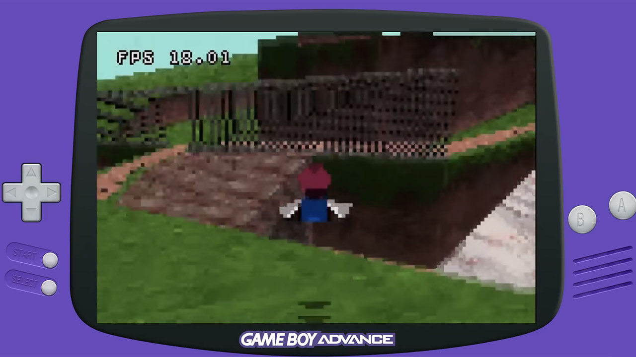 Super Mario 64 Remake Game Boy Advance