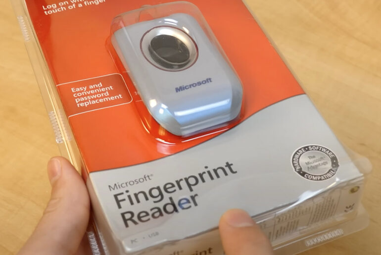 Microsoft Fingerprint Reader Windows XP