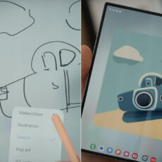 Samsung Galaxy Z Fold6 AI Sketch-to-Image