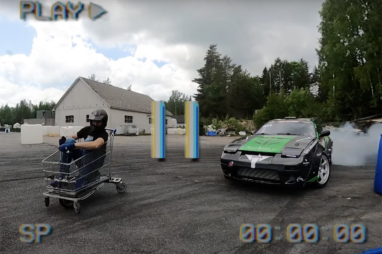 Shopping Cart Electric Drift Vehicle