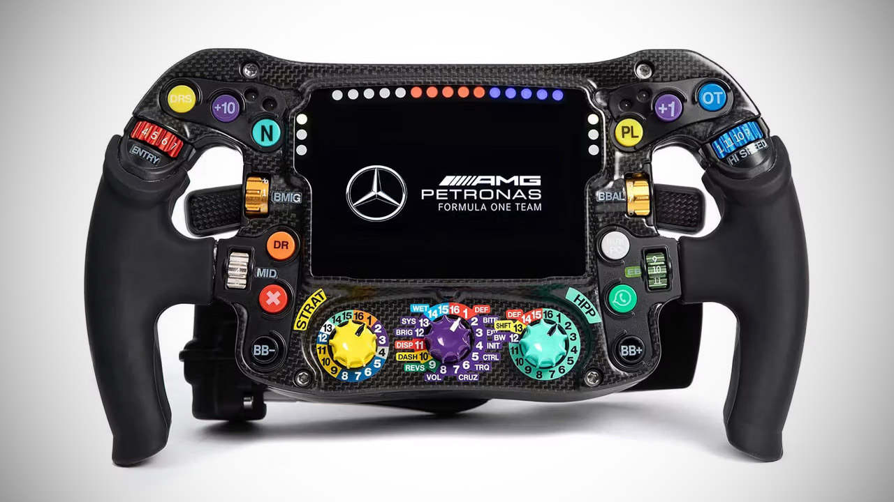 Sim Lab Mercedes-AMG Petronas F1 Team Sim Racing Steering Wheel