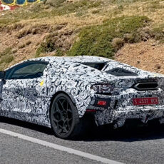 Lamborghini Temerario Huracan Successor Spy Shot