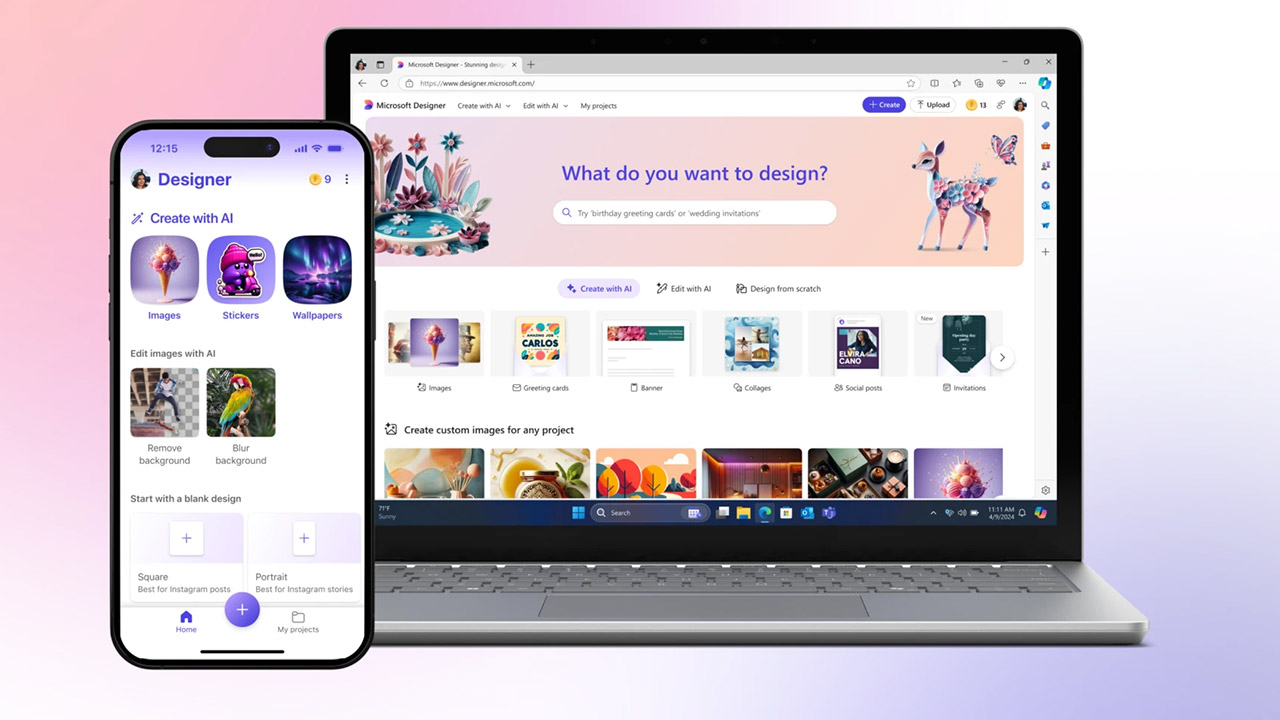 Microsoft Designer iOS Android Release