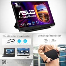 ASUS ZenScreen 15.6" Portable USB Monitor MB166C