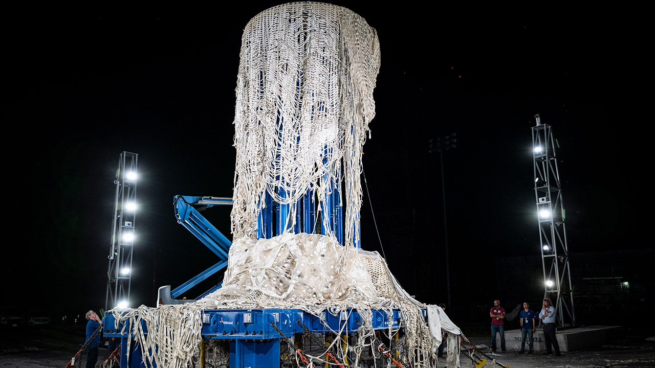 NASA Inflatable Orbital Reef Commercial Space Station Test