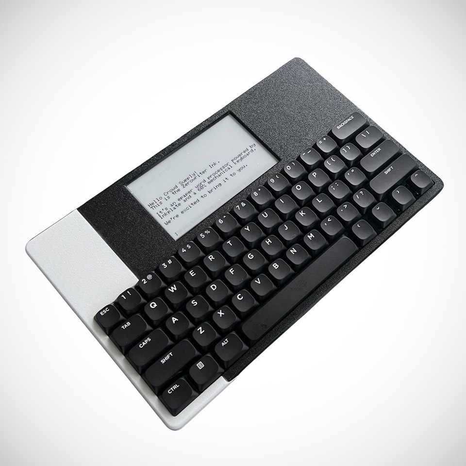 ZeroWriter Ink Typewriter E-Ink