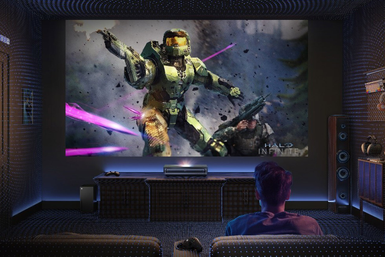 Hisense PX3-PRO Designed for Xbox Ultra Short Throw Projector