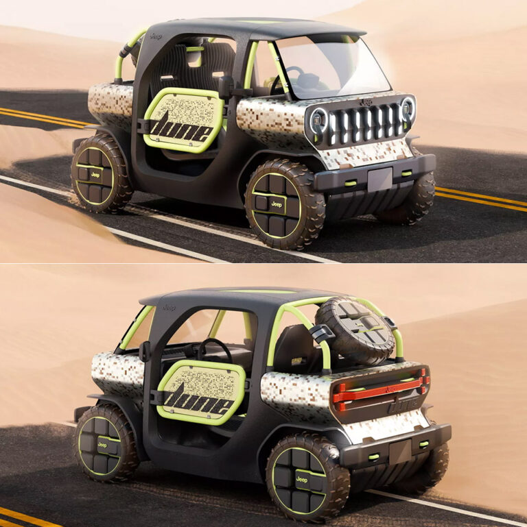 Jeep Convoy Concept Turns Gladiator Mojave Into Military-Inspired Truck ...