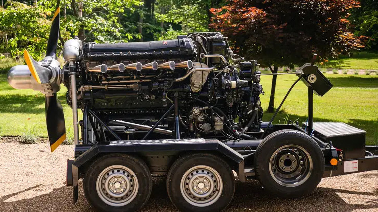 1949 Rolls-Royce Merlin Engine For Sale Auction
