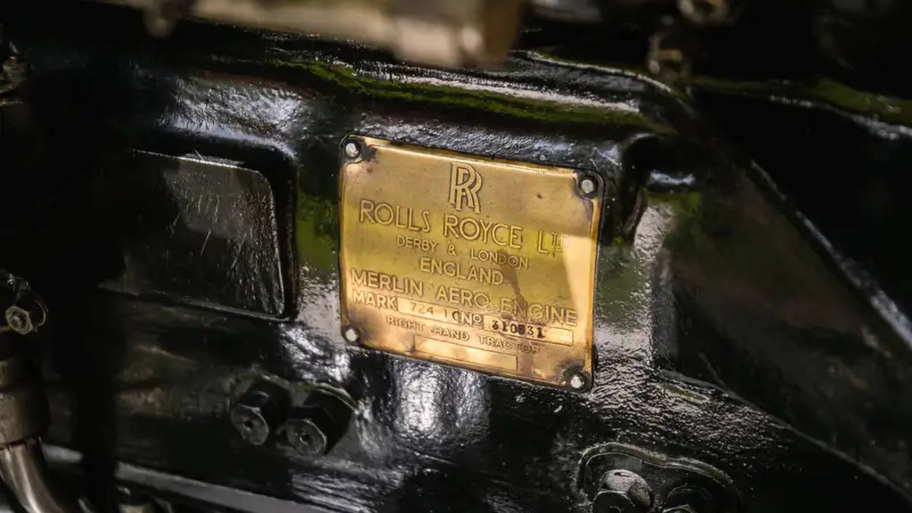 1949 Rolls-Royce Merlin Engine For Sale Auction