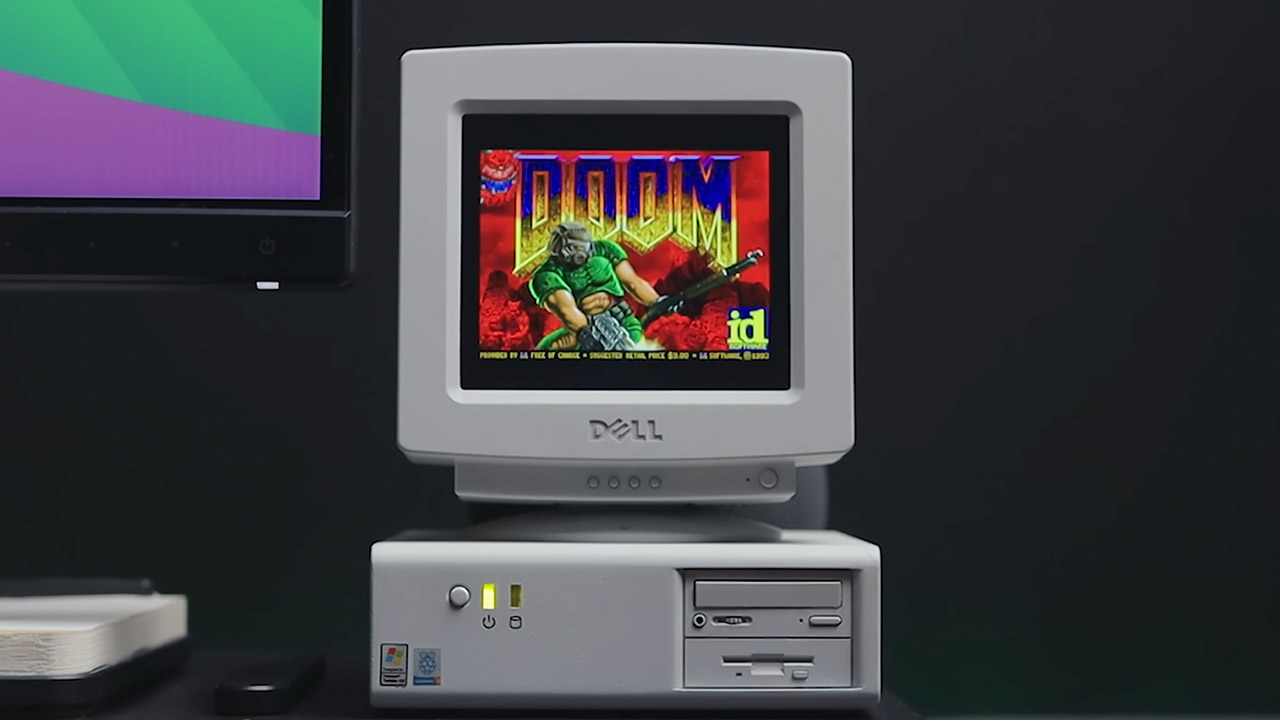 3D-Printed Tiny Retro Dell Desktop PC
