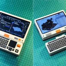 Raspberry Pi Consolo Cyberdeck