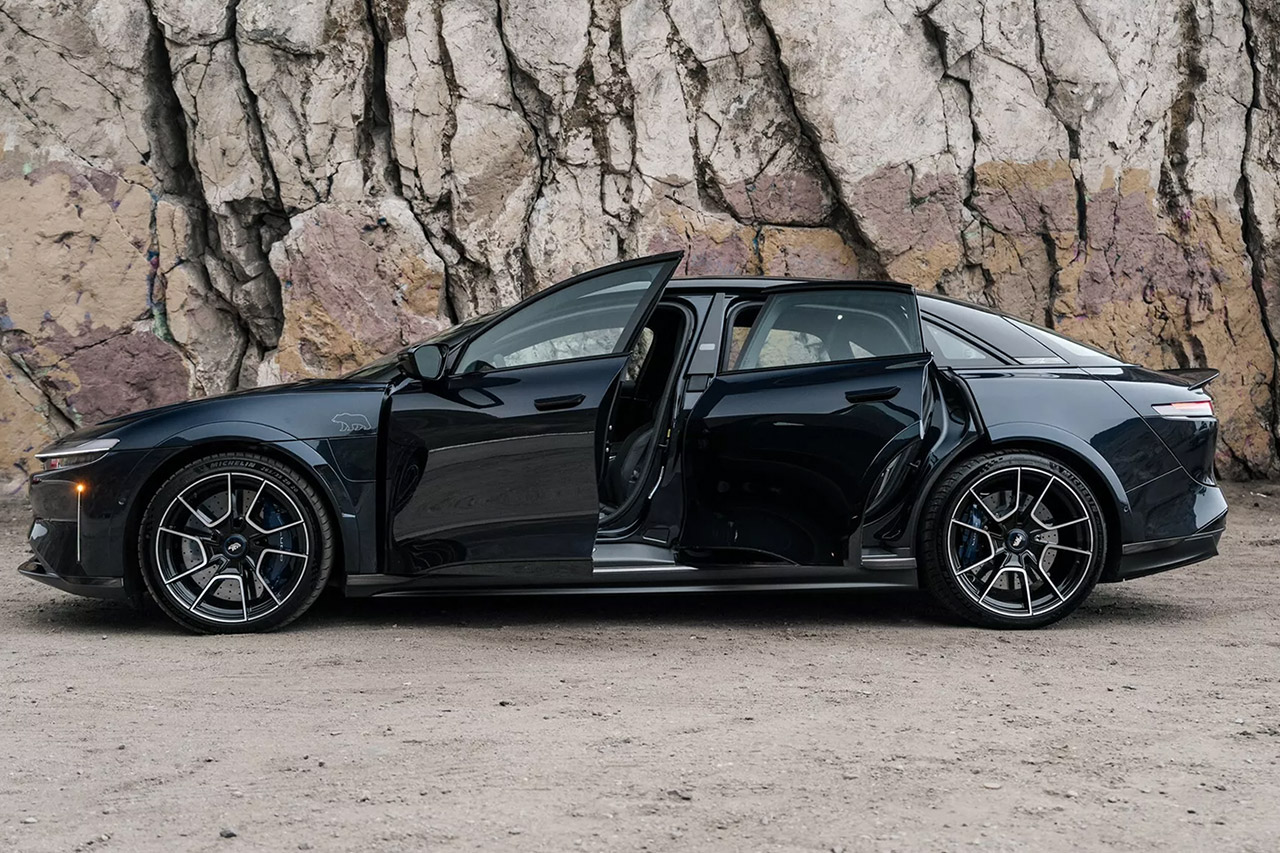 US Armor Group Armored Lucid Air Sapphire EV