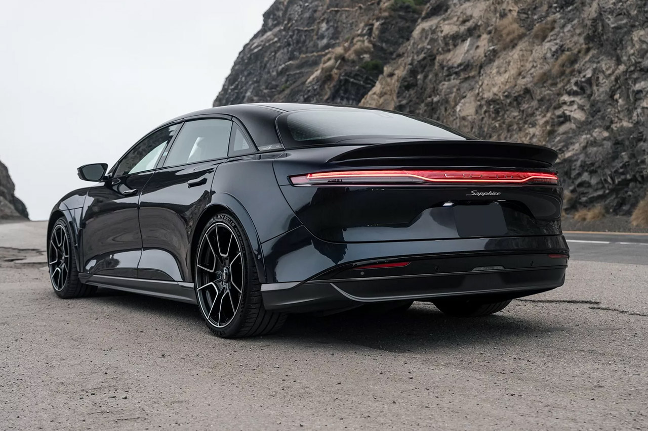 US Armor Group Armored Lucid Air Sapphire EV