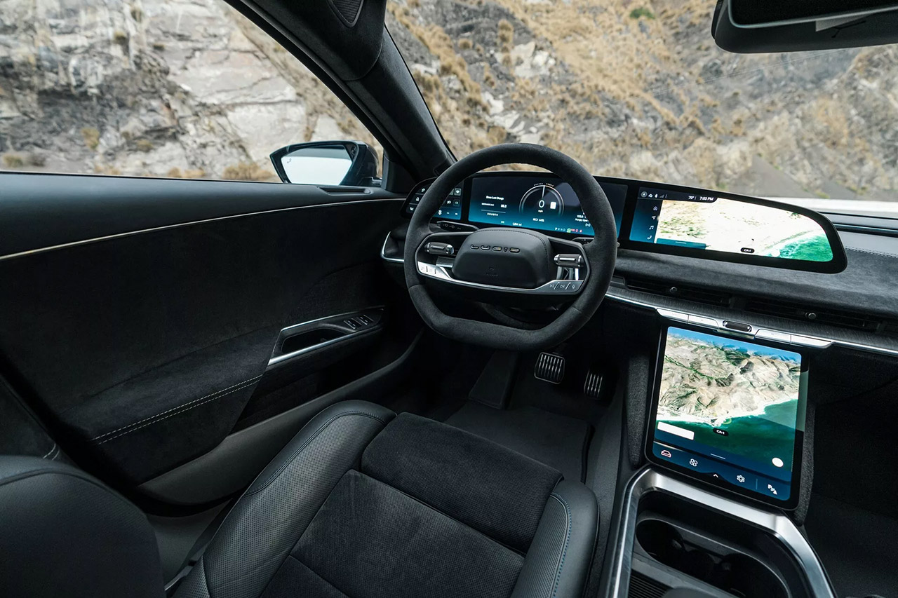 US Armor Group Armored Lucid Air Sapphire EV