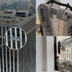 Skyline Robotics Ozmo Window Cleaning Robot New York